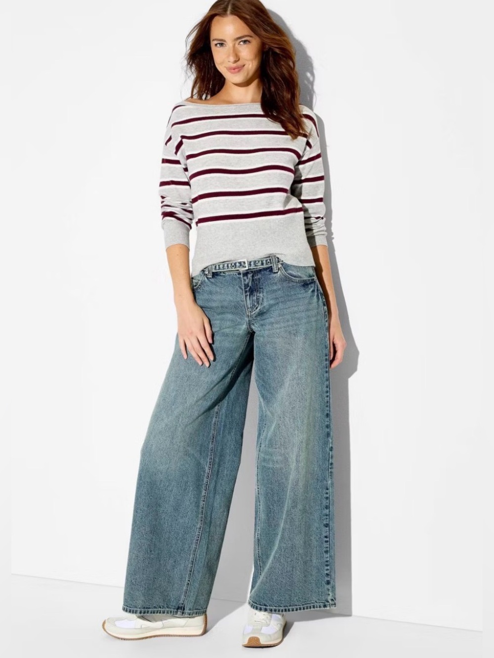 🌺WILD FABLE ULTRA WIDE LEG MID RISE JEANS SIZE 16🌺